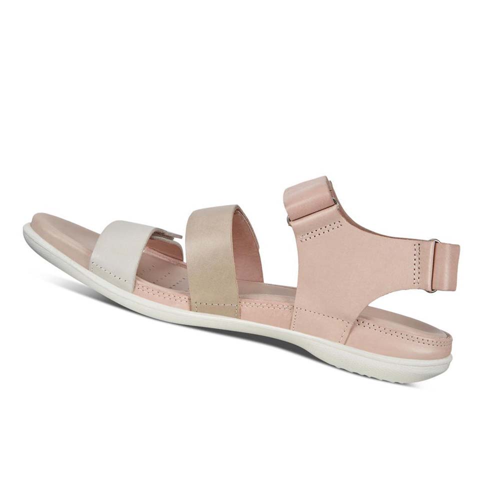 Ecco Flash Flate Sandaler Dame Grå Hvite Rosa | NO 177KOR